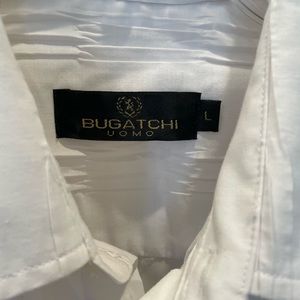 White casual button down men’s large